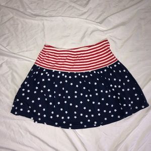 American flag skirt